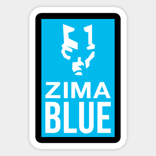 ZIMA BLUE Sticker